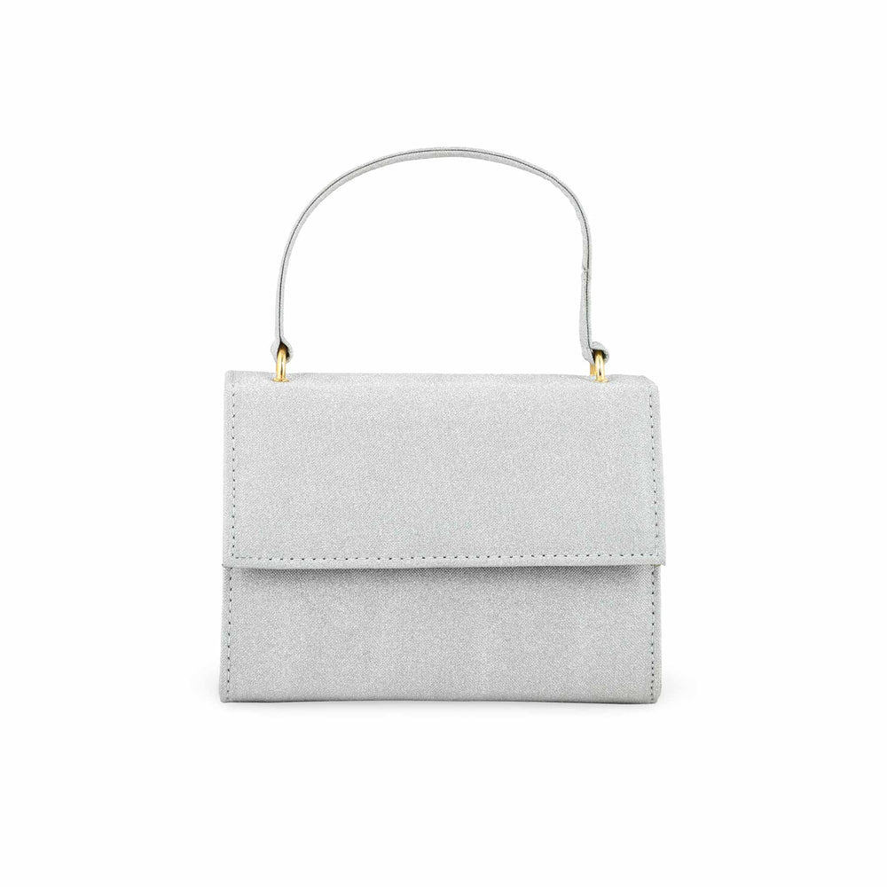 Silver Casual Shoulder Bag For Ladies P55703