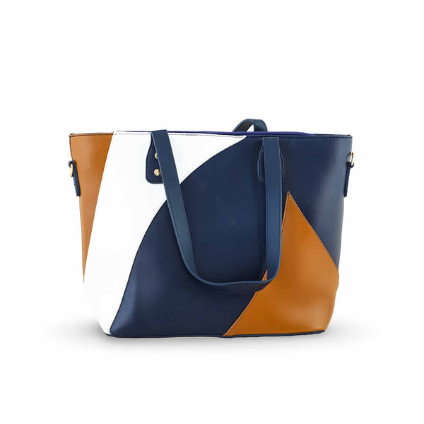 Blue Casual Shoulder Bag For Ladies P55708