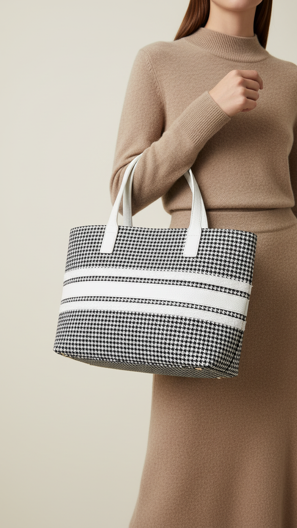 White Formal Shoulder Bag P55712