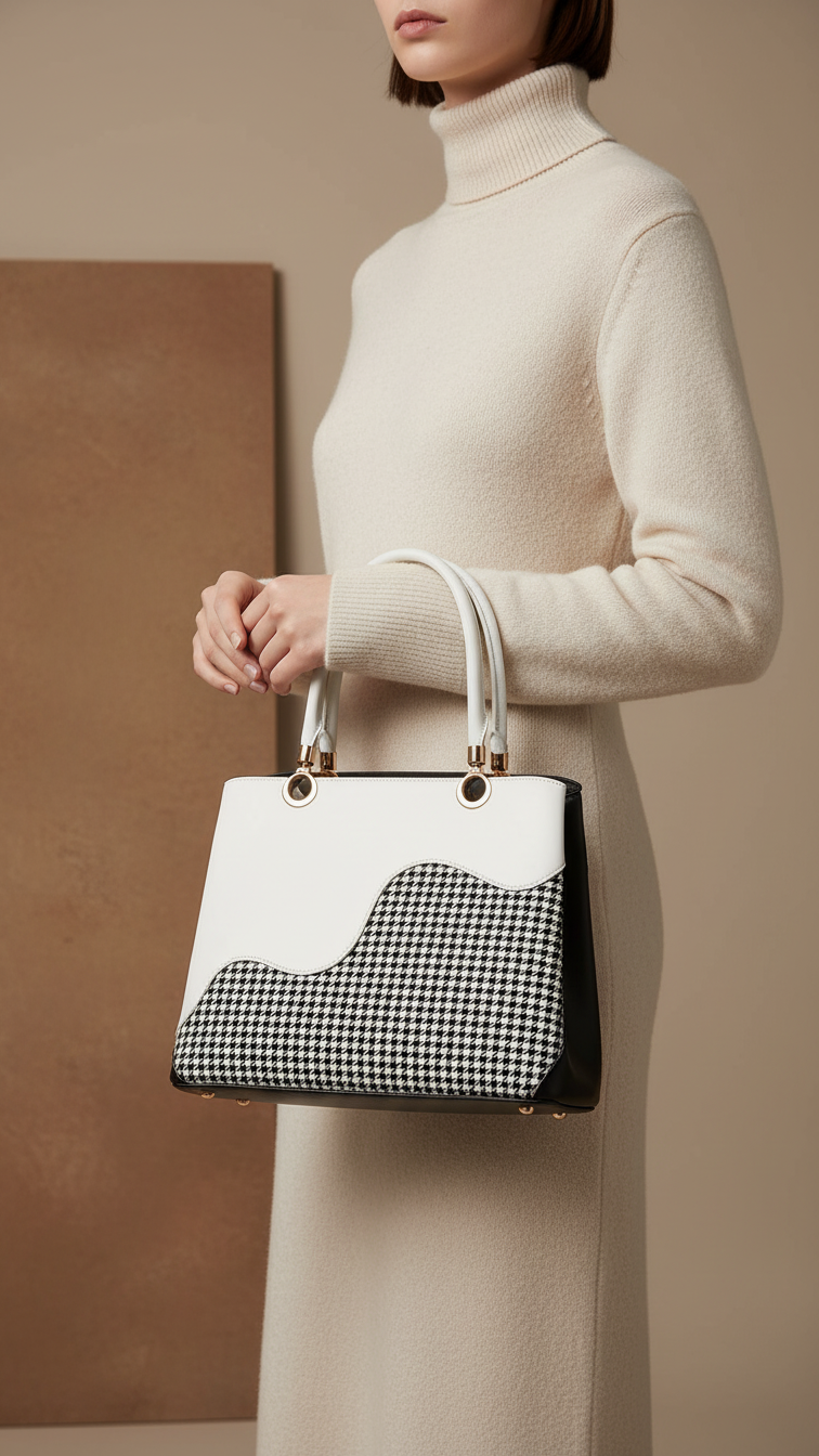 Black Formal Hand Bag P55713