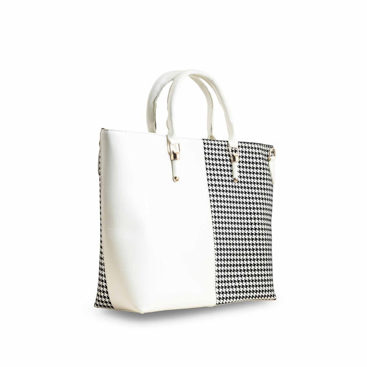 White Formal Shoulder Bag P55720