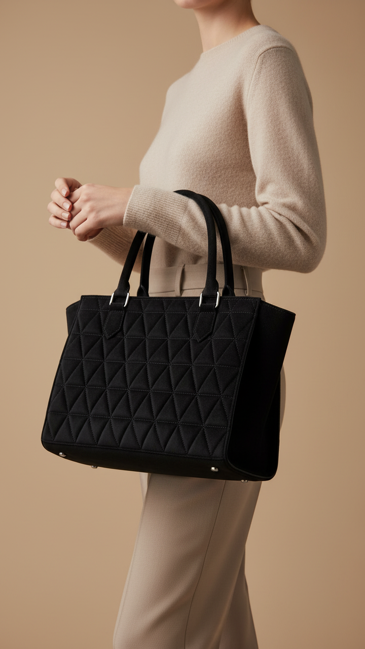 Black Formal Shoulder Bag P55723