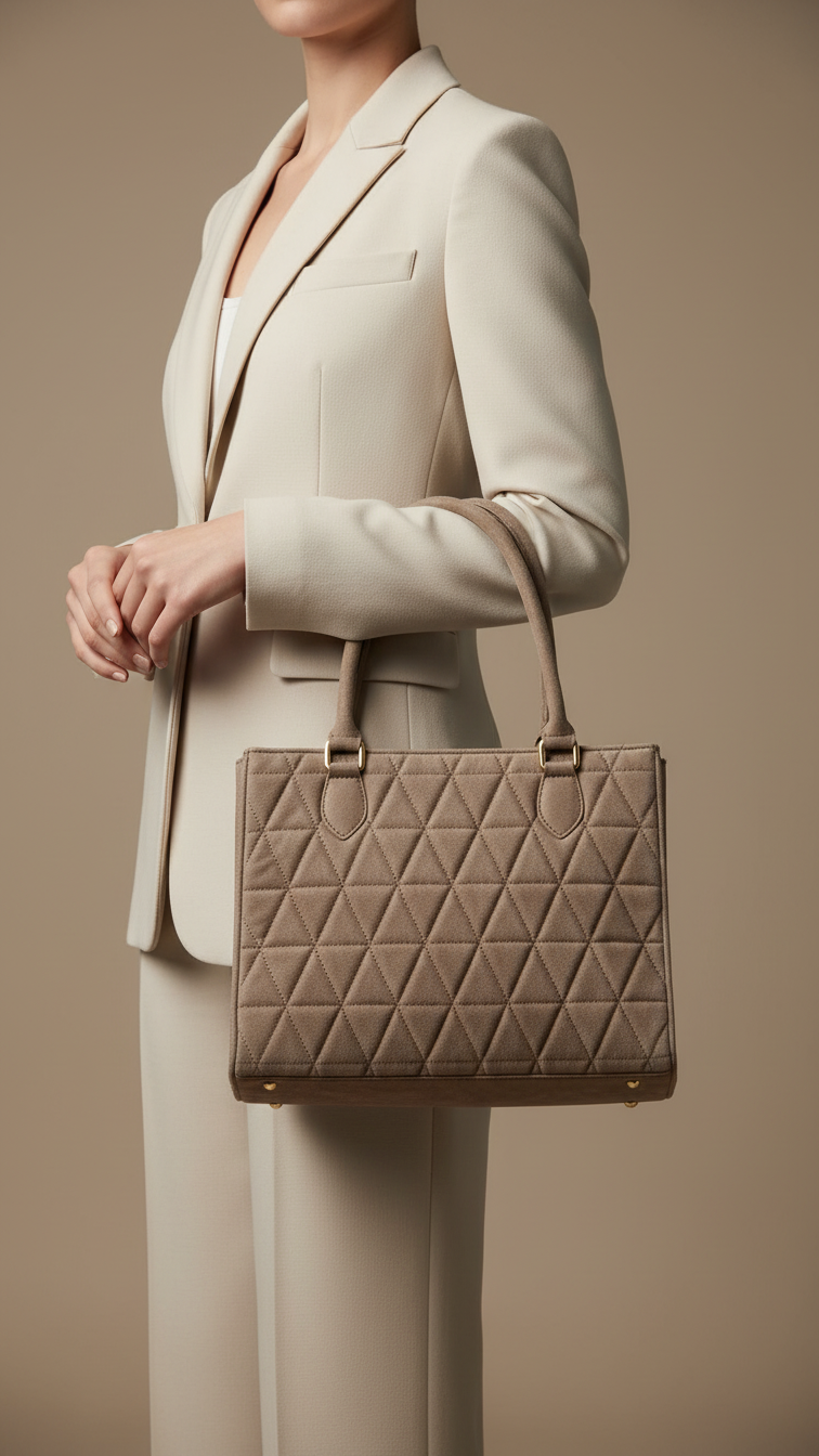 Grey Women Formal Shoulder Bag P55723