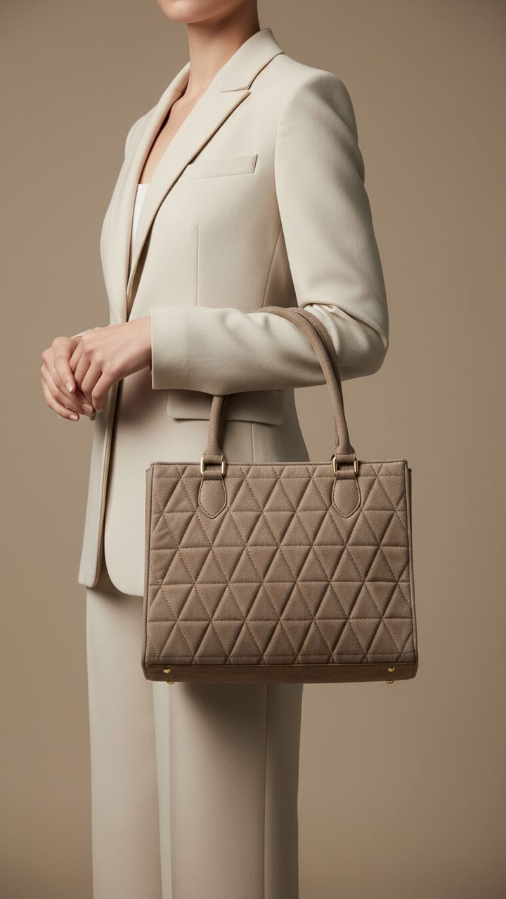 Grey Women Formal Shoulder Bag P55723