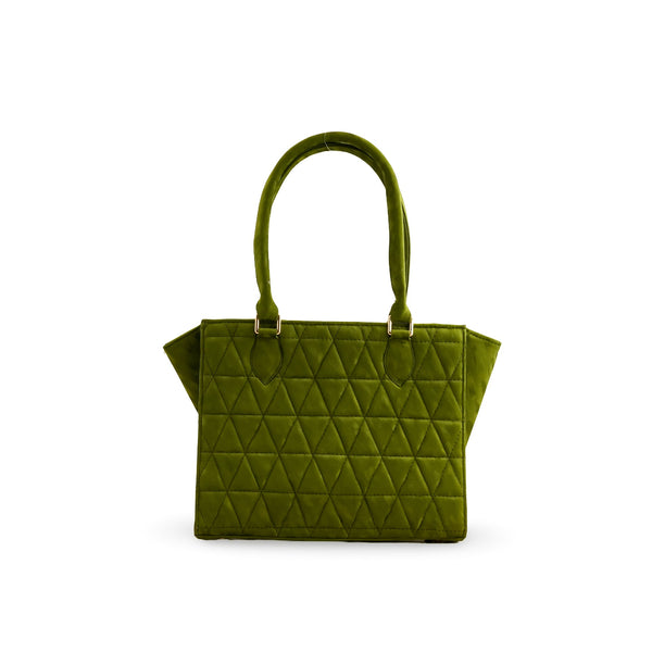 Green Women Formal Shoulder Bag P55723