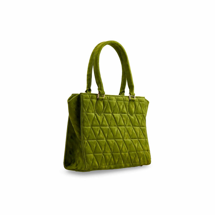 Green Women Formal Shoulder Bag P55723