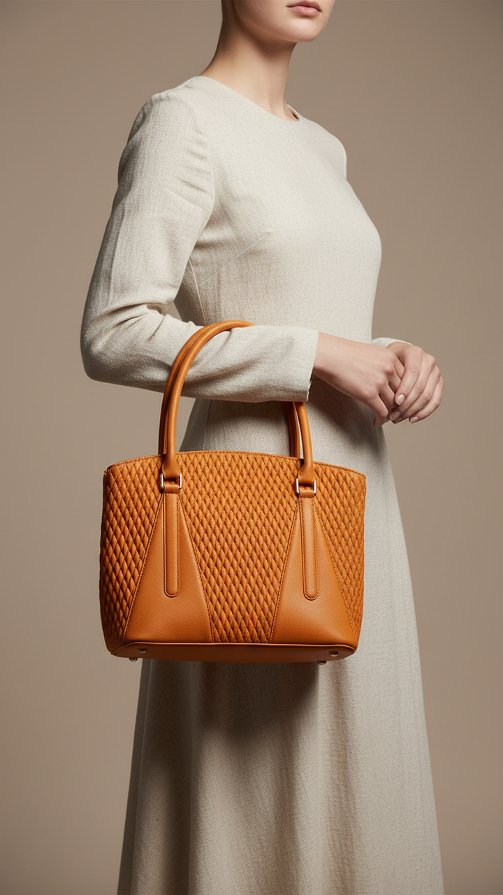 Yellow Formal Hand Bag P55725