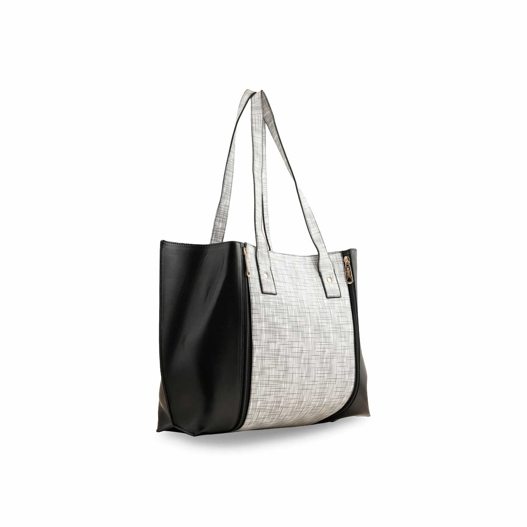 White Formal Shoulder Bag P55729