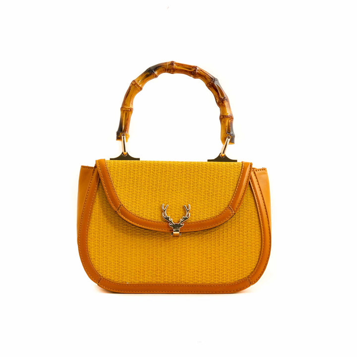 Yellow Formal Shoulder Bag P55731