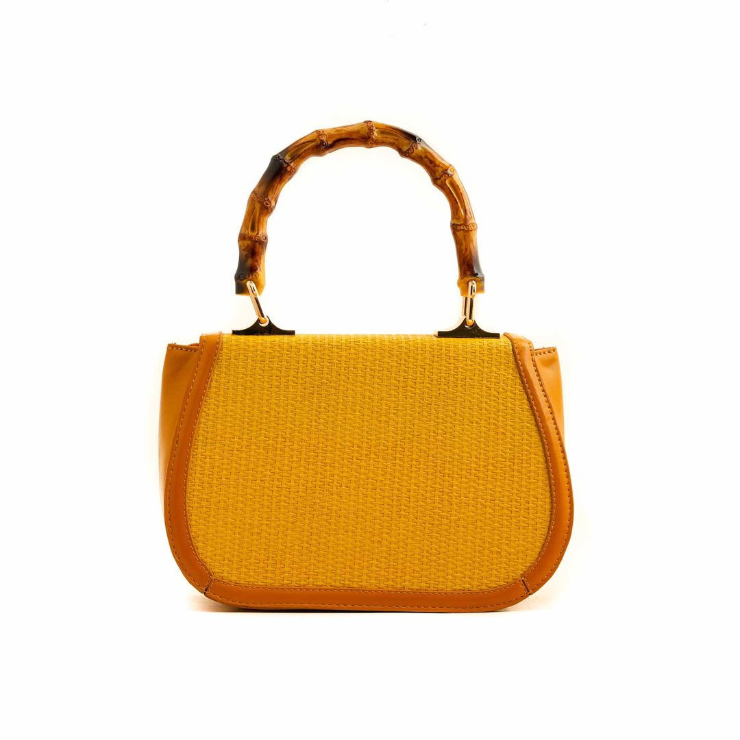 Yellow Formal Shoulder Bag P55731