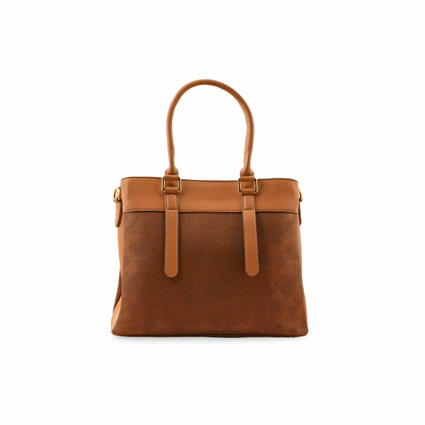 Brown Formal Hand Bag P55734