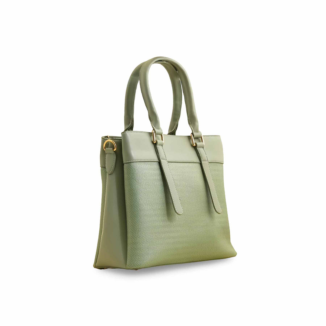 Green Formal Hand Bags P55734