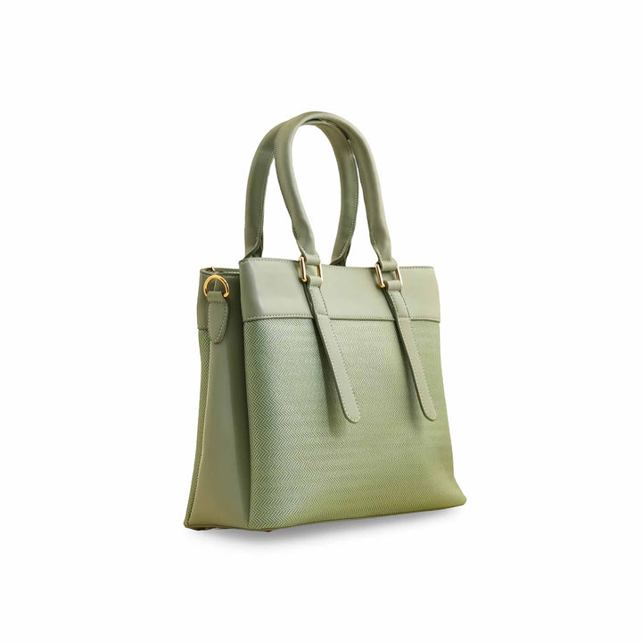 Green Formal Hand Bags P55734