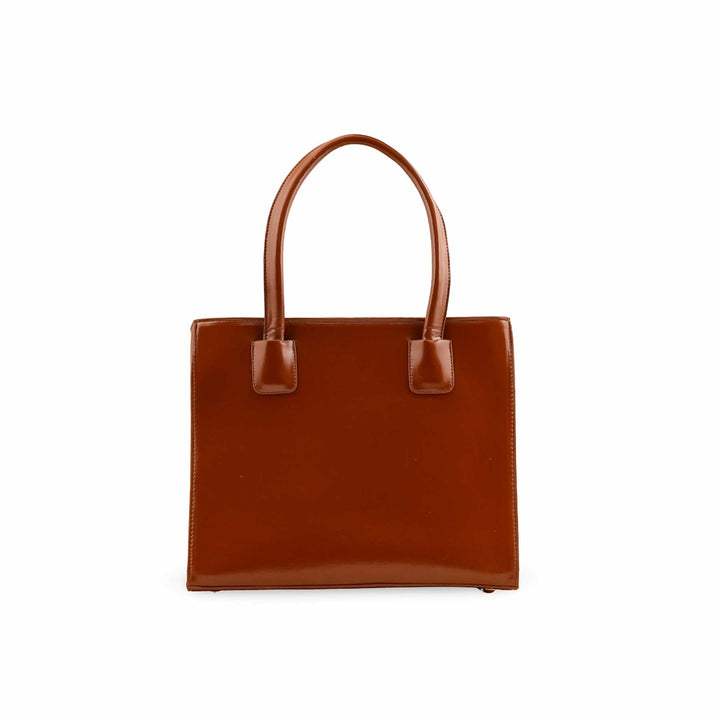 Brown Formal Hand Bag P55737
