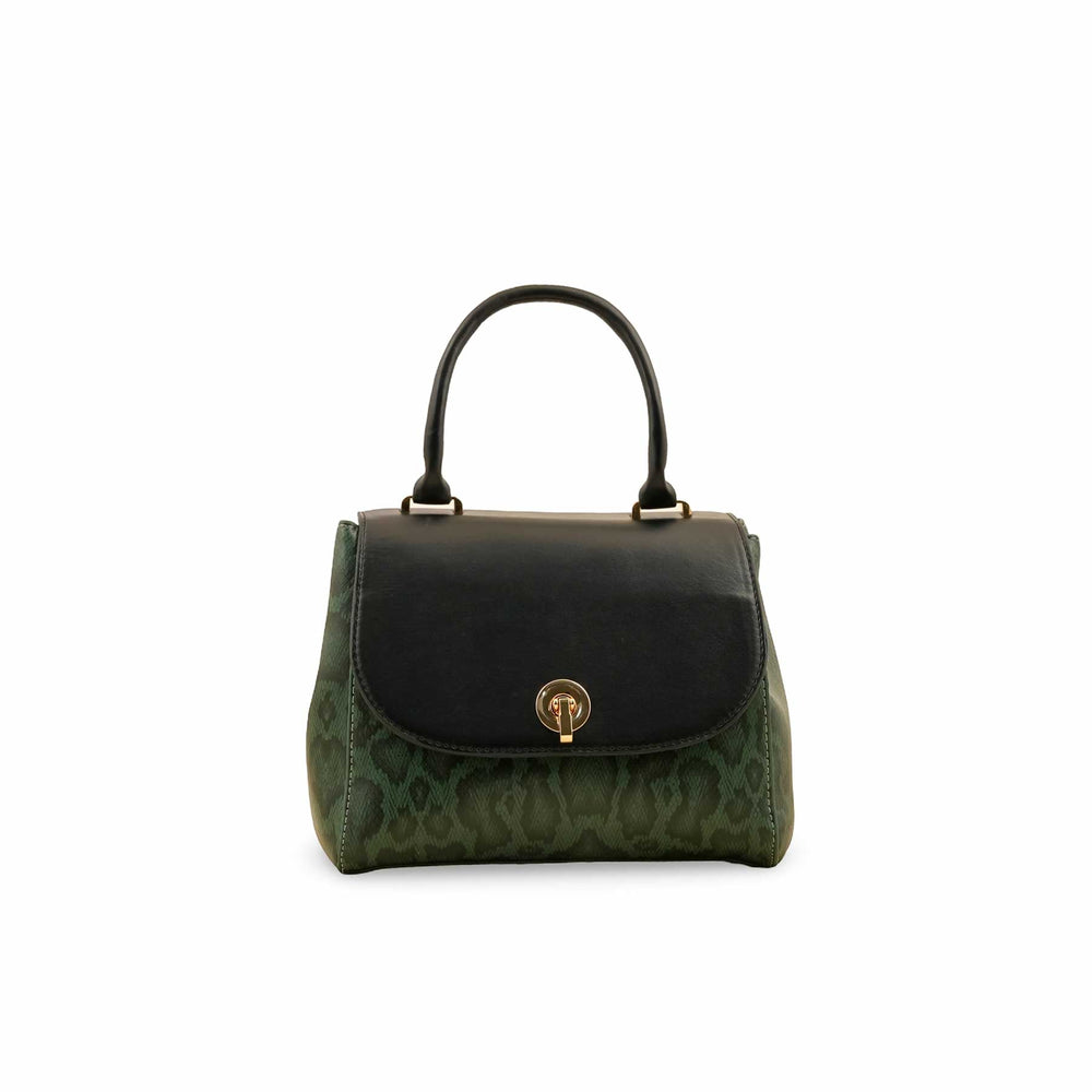 Green Formal Shoulder Bag P55738