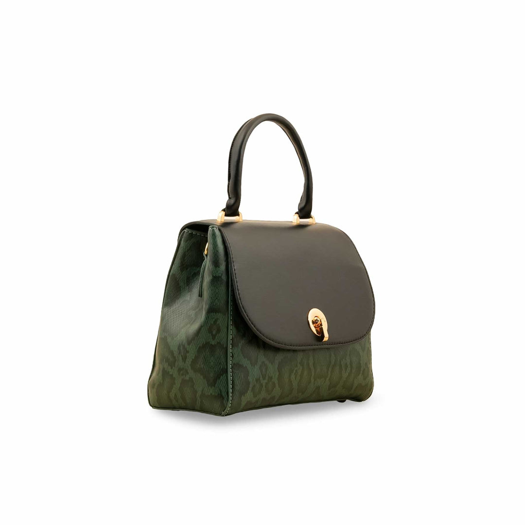 Green Formal Shoulder Bag P55738