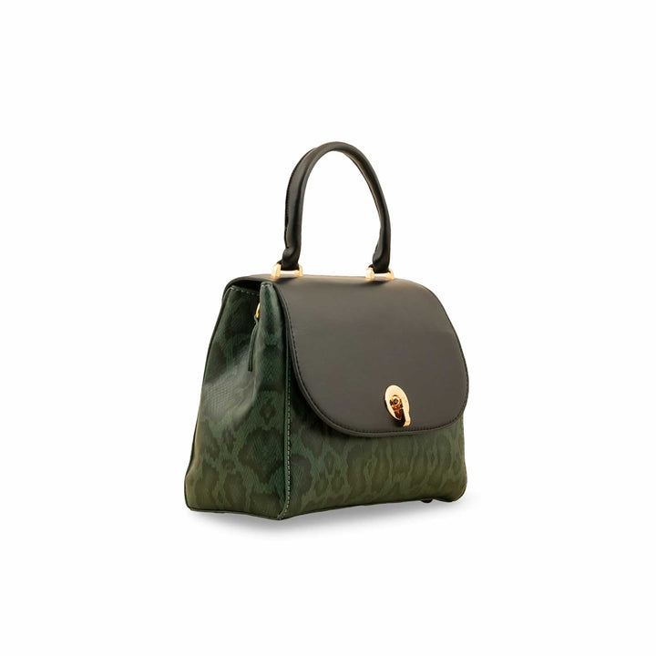 Green Formal Shoulder Bag P55738