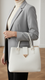 White Formal Hand Bag P55740