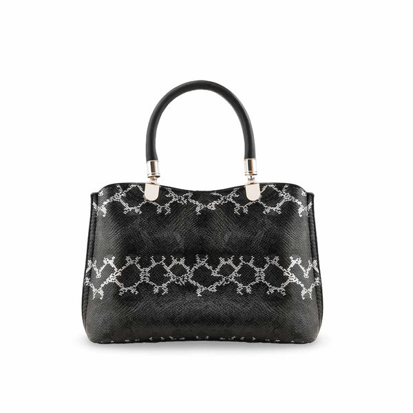 Blkwht Formal Hand Bag P55742
