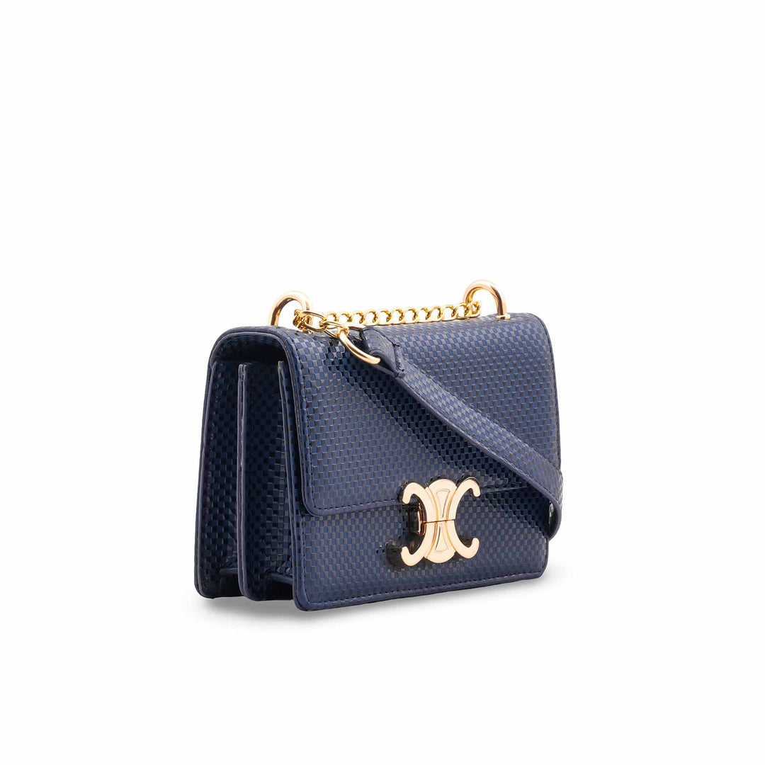 Navy Casual Shoulder Bag For Ladies P55743