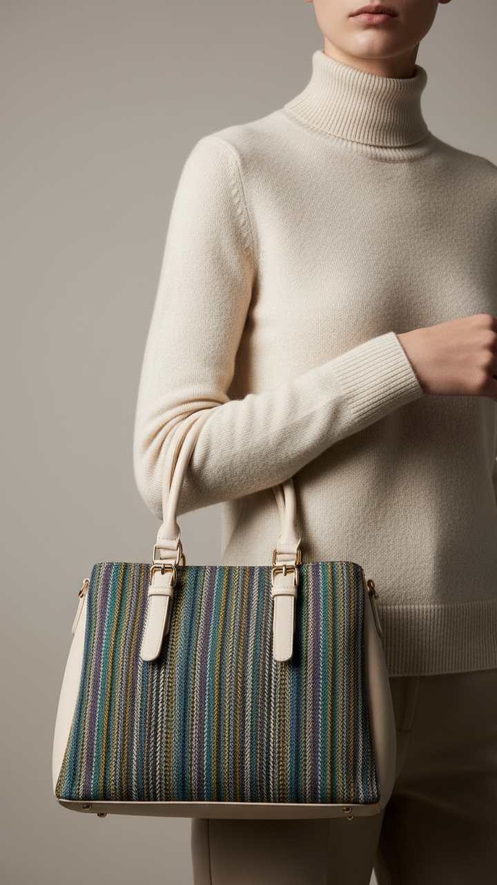 Blue Formal Hand Bag P55747