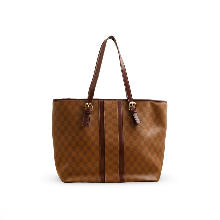 Brown Formal Shoulder Bag P55751