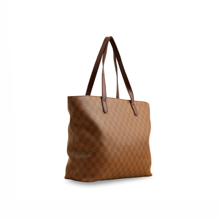 Brown Formal Shoulder Bag P55752