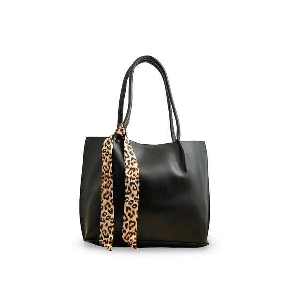 Black Formal Shoulder Bag P55754