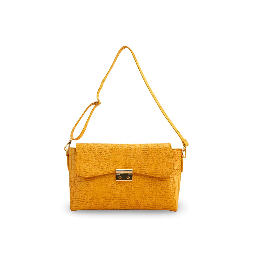Yellow Formal Shoulder Bag P55766