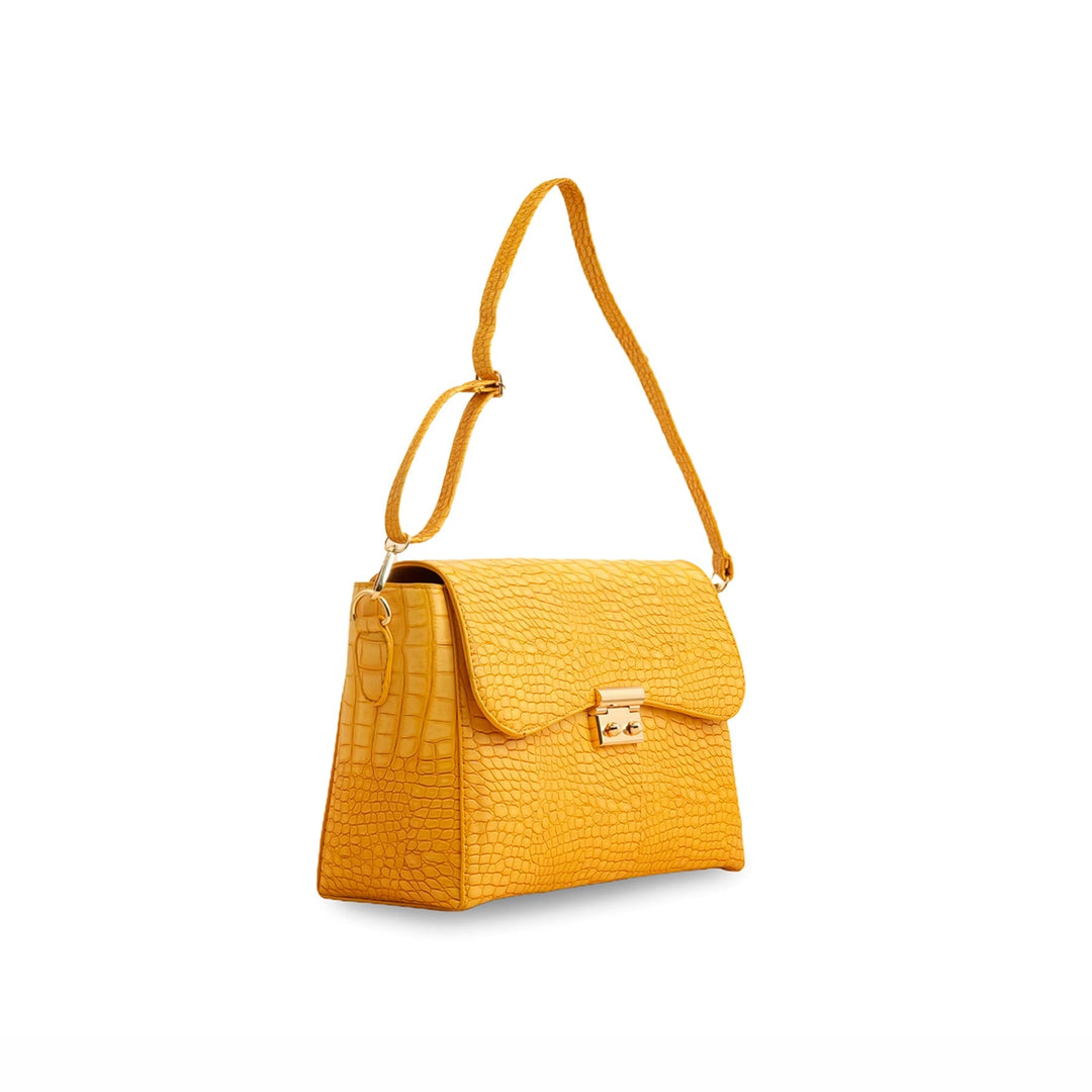 Yellow Formal Shoulder Bag P55766