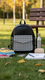 Blkwht Formal Backpack P55769