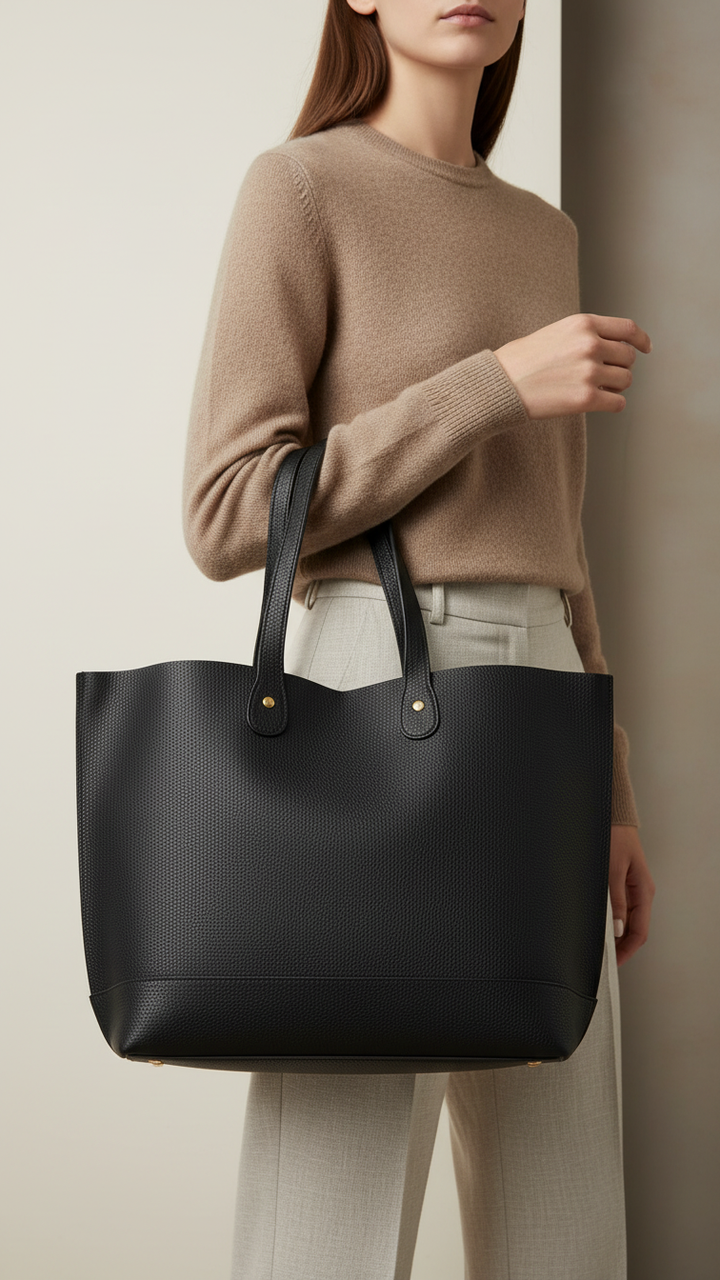 Black Ladies Casual Shoulder Bag P55772