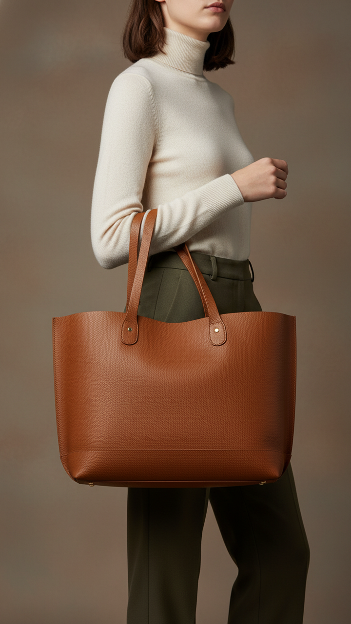 Brown Casual Shoulder Bag P55772