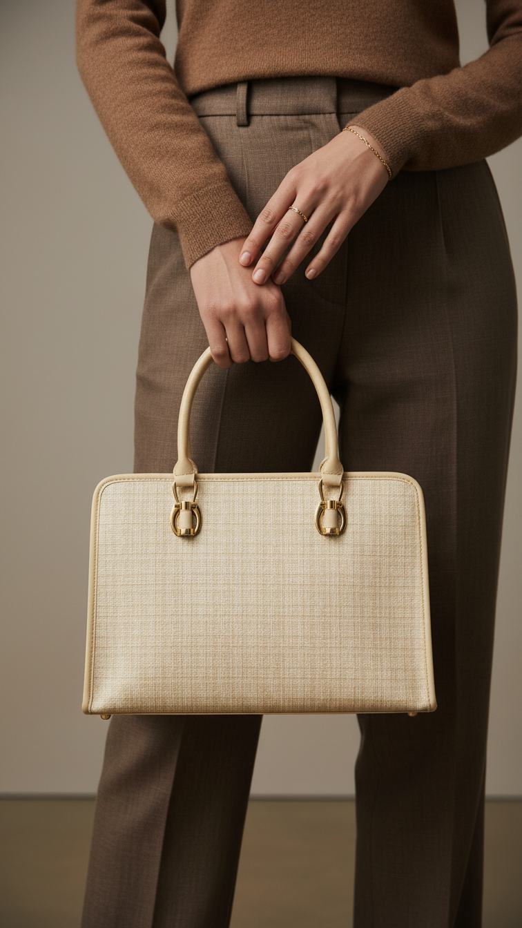 Fawn Casual Hand Bag For Women P55801