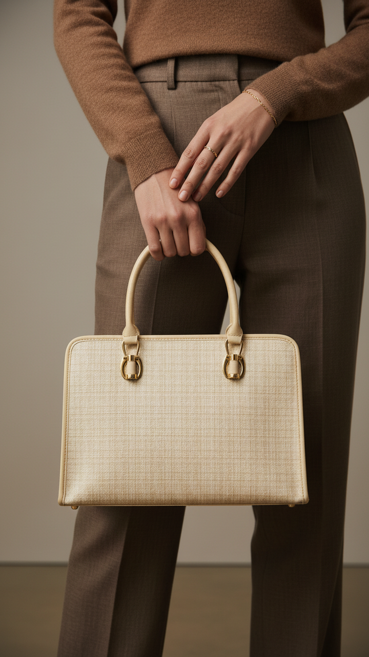 Fawn Casual Hand Bag For Women P55801