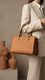 Rust Casual Hand Bag For Women P55801