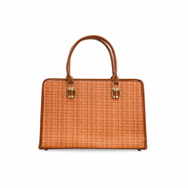 Rust Casual Hand Bag For Women P55801