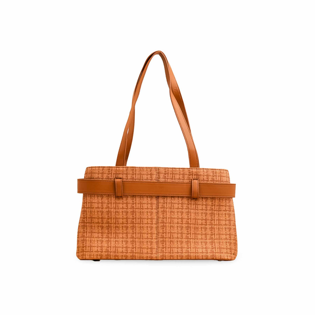 Peach Casual Hand Bag For Women P55802