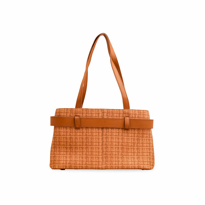 Peach Casual Hand Bag For Women P55802