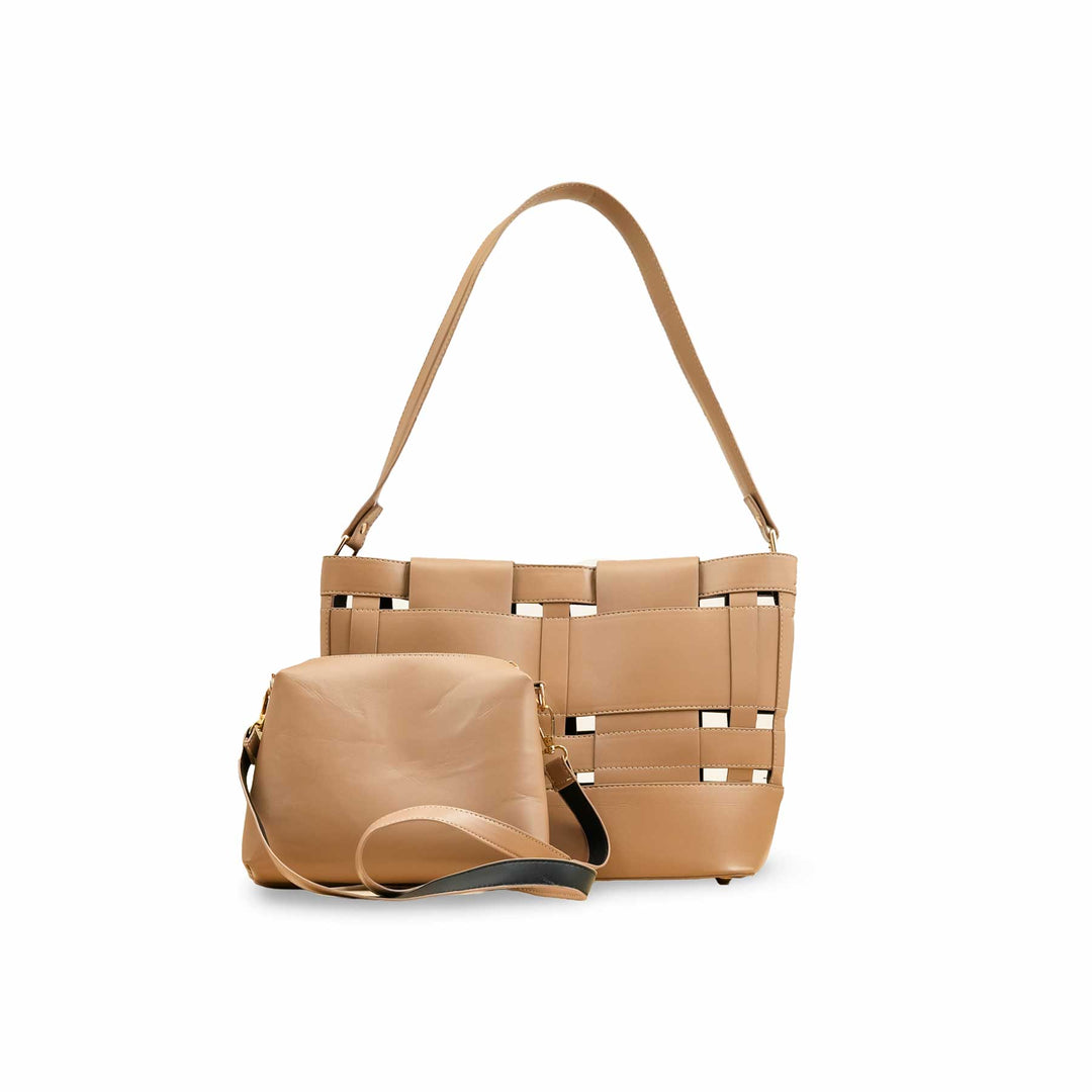 Fawn Formal Hand Bag For Women P55803