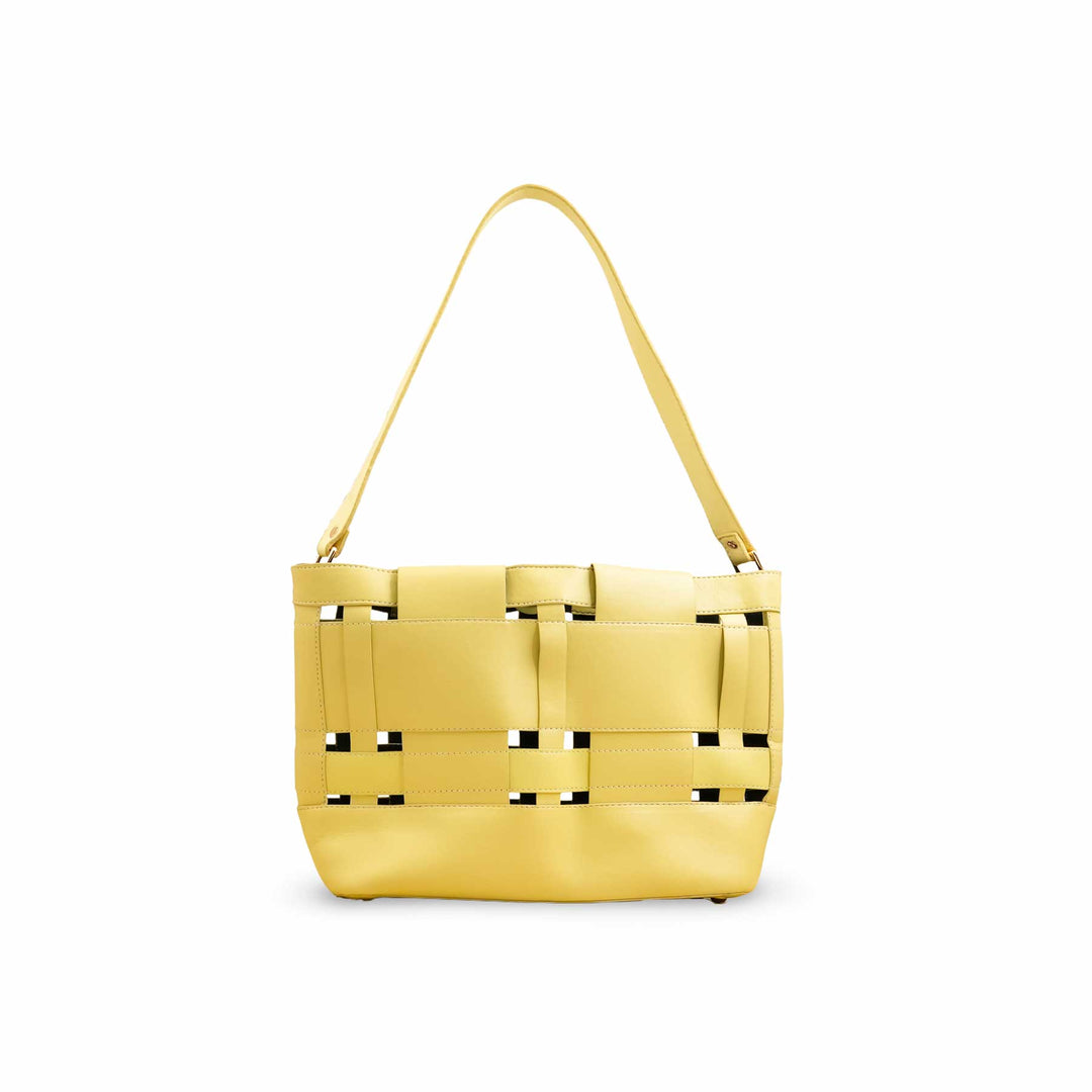 Yellow Formal Hand Bag For Women P55803
