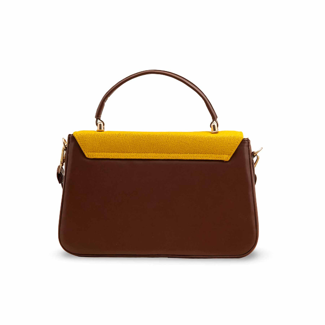 Mustard Casual Shoulder Bag For Women P55804