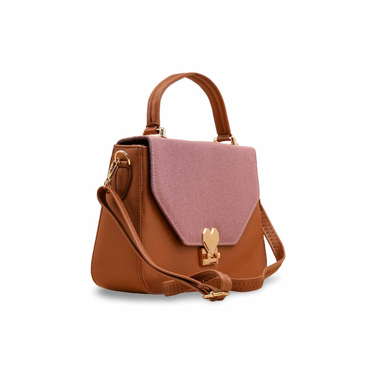 Pink Casual Shoulder Bag For Women P55804