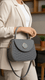 Grey Formal Shoulder Bag For Ladies P55806