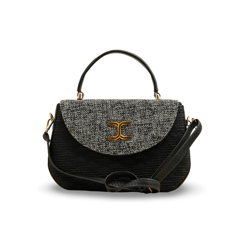 Black Women Formal Shoulder Bag P55806