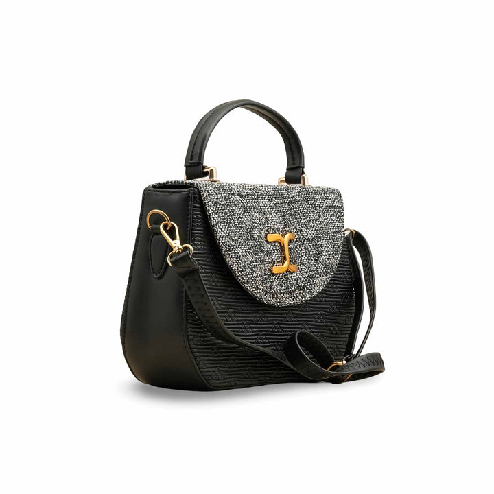 Black Women Formal Shoulder Bag P55806