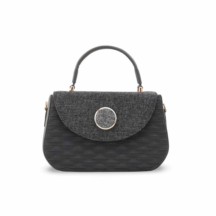 Grey Formal Shoulder Bag For Ladies P55806