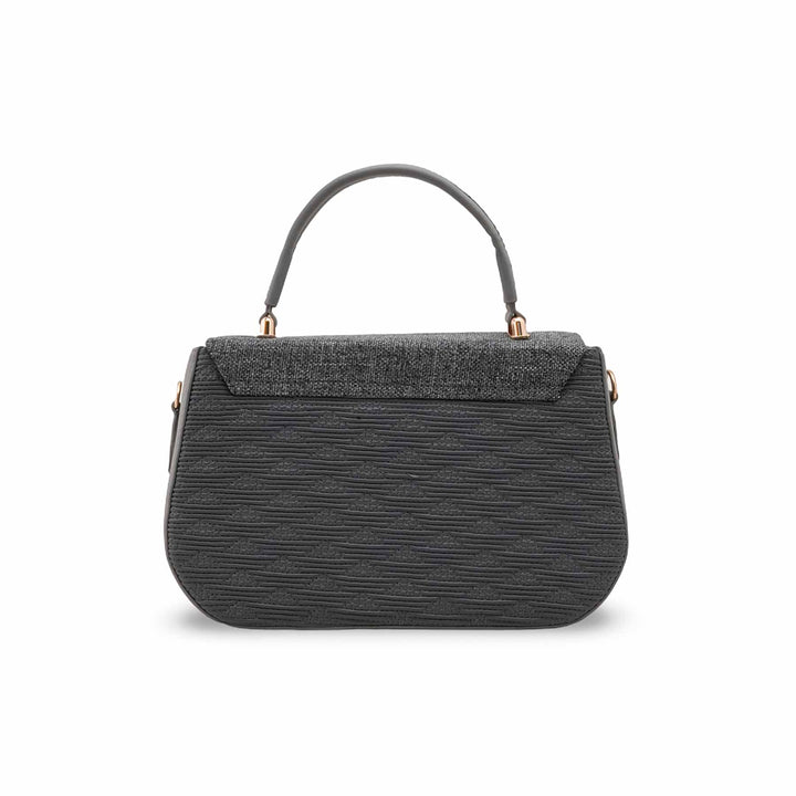 Grey Formal Shoulder Bag For Ladies P55806
