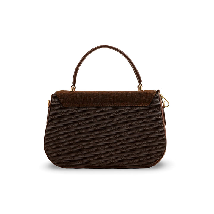 Coffee Women Formal Shoulder Bag P55806