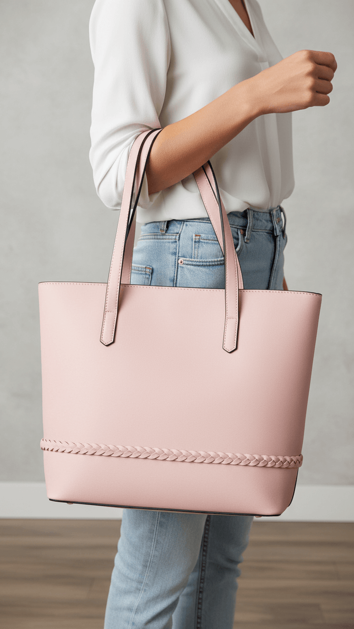 Pink Casual Shoulder Bag For Women P55809